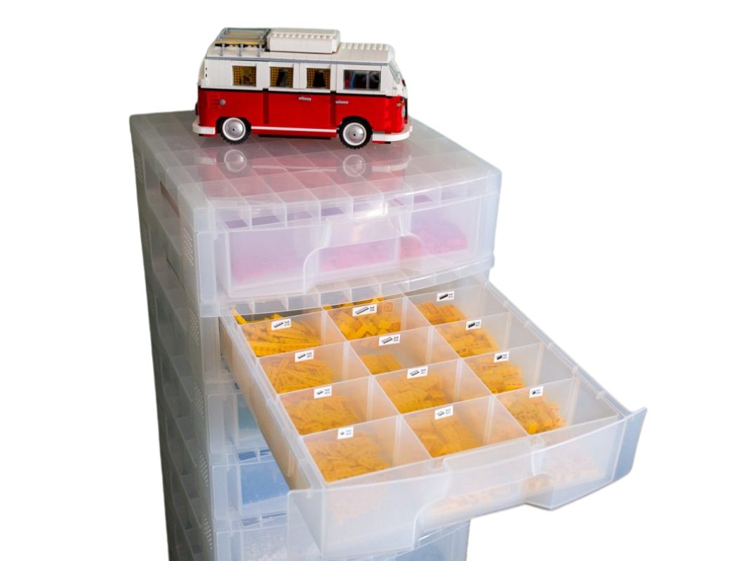 Lego Storage & Sorting Unit with 4 Tray's Brand New