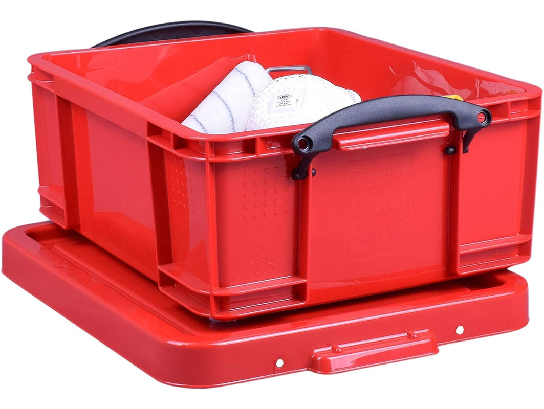 18 Litre Red Solid Box