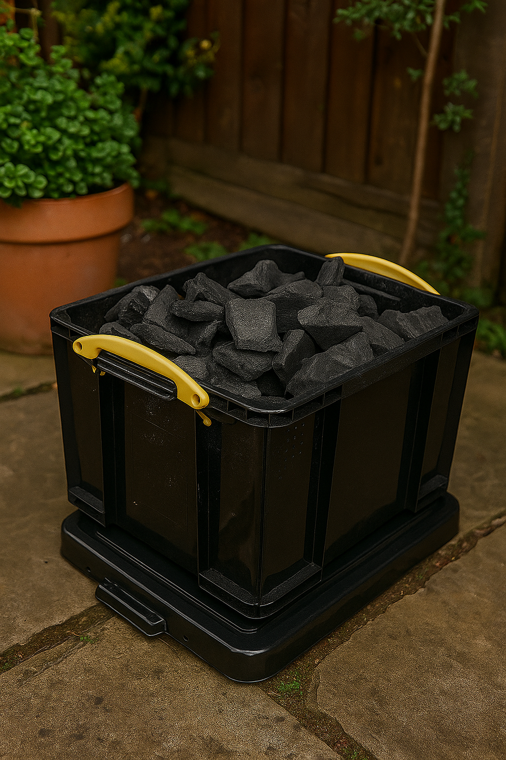 35 Litre Extra Strong Really Useful Box (Black)