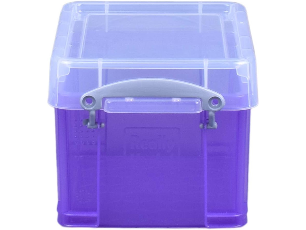 3 Litre Box - Transparent Purple