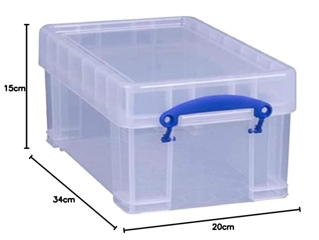 5 Litre XL Clear Really Useful Box