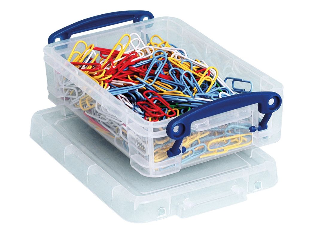 0.35 Litre Clear Really Useful Box