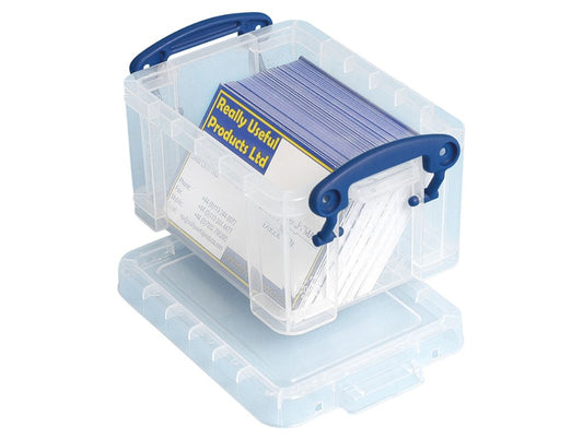 0.3 Litre Clear Really Useful Box