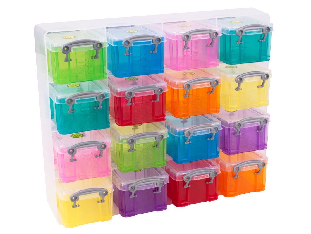 0.3 Litre x 16 Box Organiser Pack