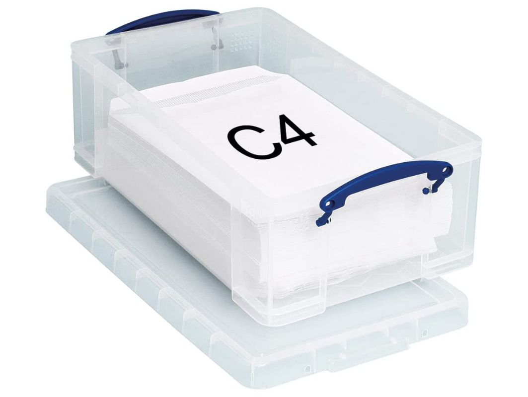 12 Litre Clear Really Useful Box