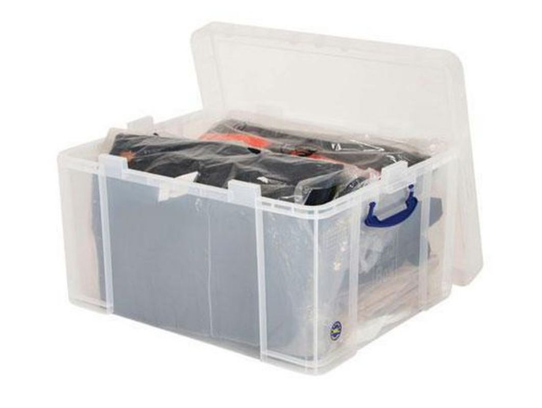 145 Litre Clear Really Useful Box