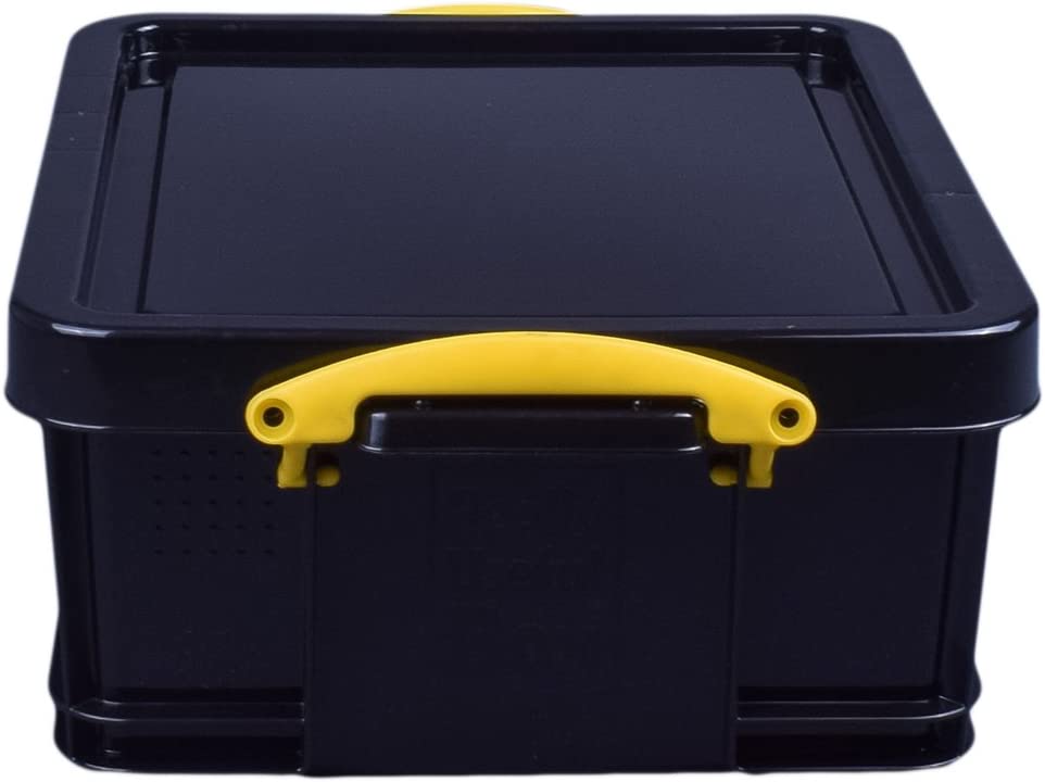 18 Litre Extra Strong Really Useful Box (Black)