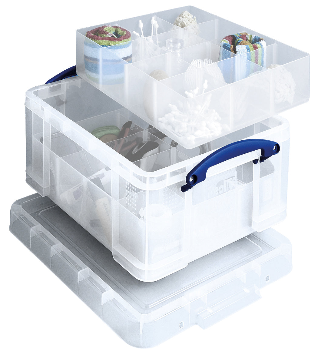 21 Litre Clear Really Useful Box