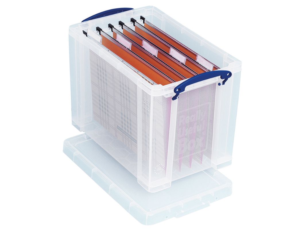 24 Litre Clear Really Useful Box