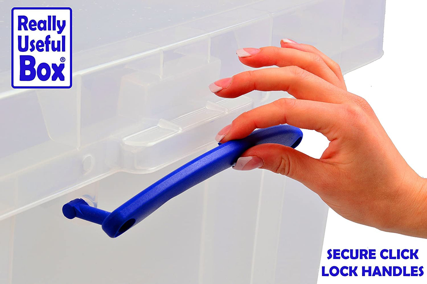 64 Litre Clear Really Useful Box