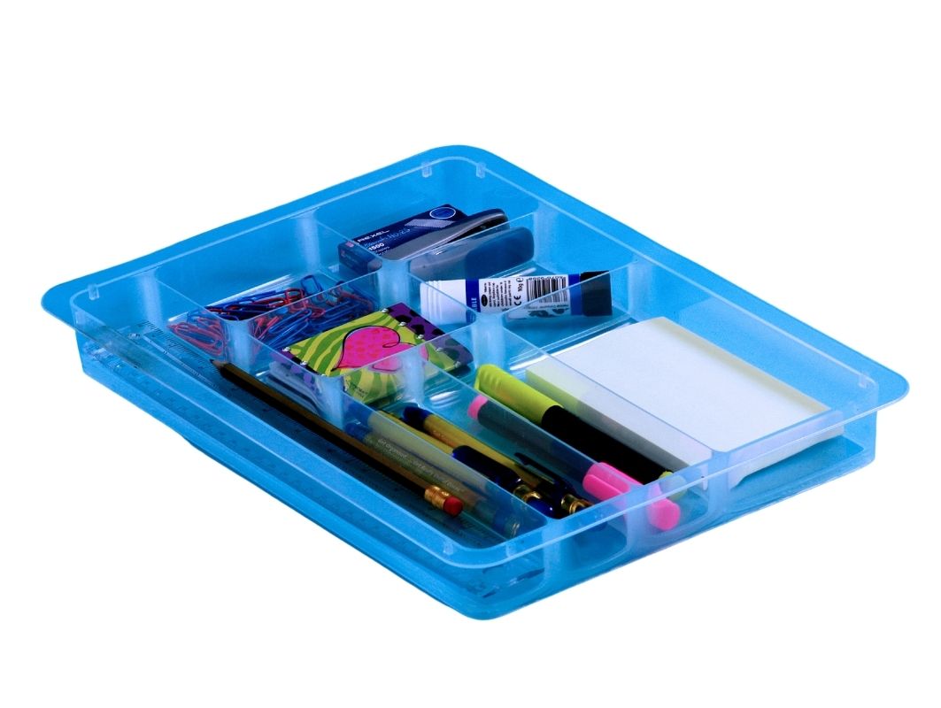Stationery Tray (Lipped) for Really Useful Box