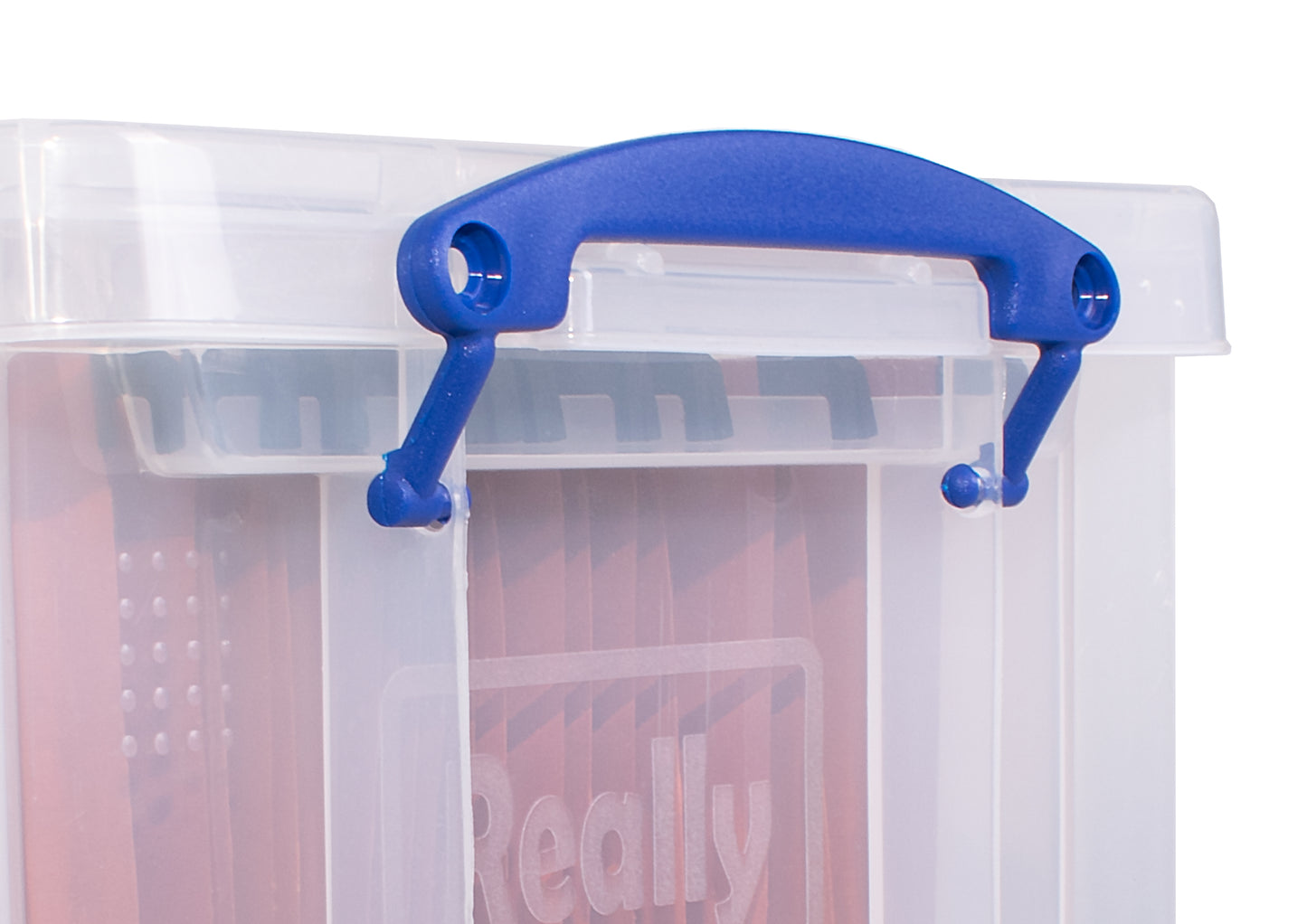 24 Litre Clear Box with 5 Foolscap Files Included