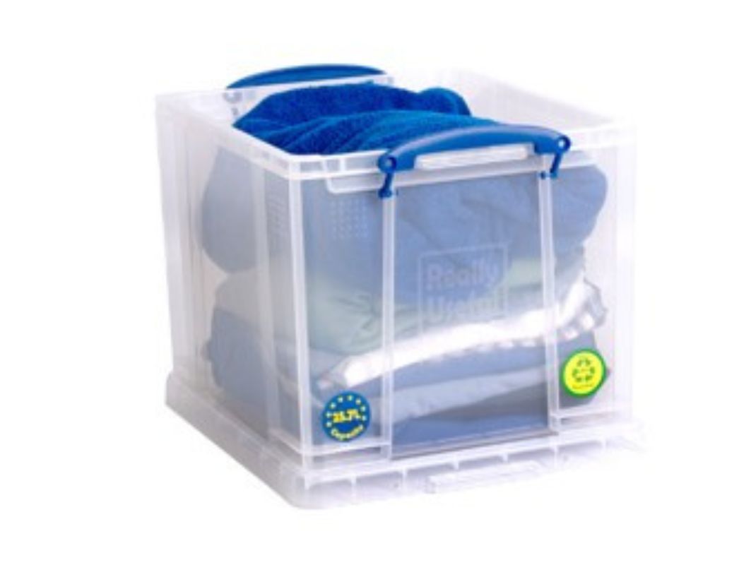 25.7 Litre Clear Really Useful Box