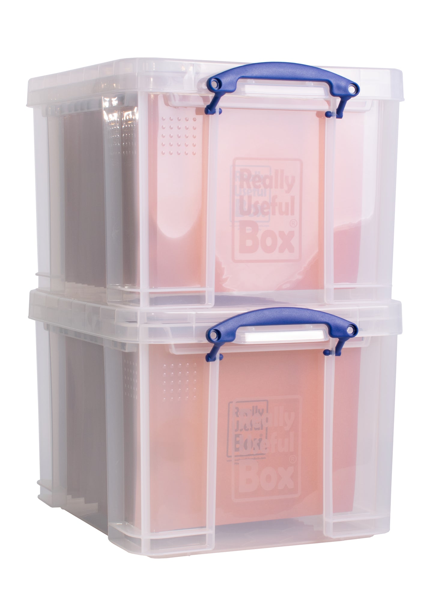 35 Litre Clear Box with 10 x A4 Suspension Files Included