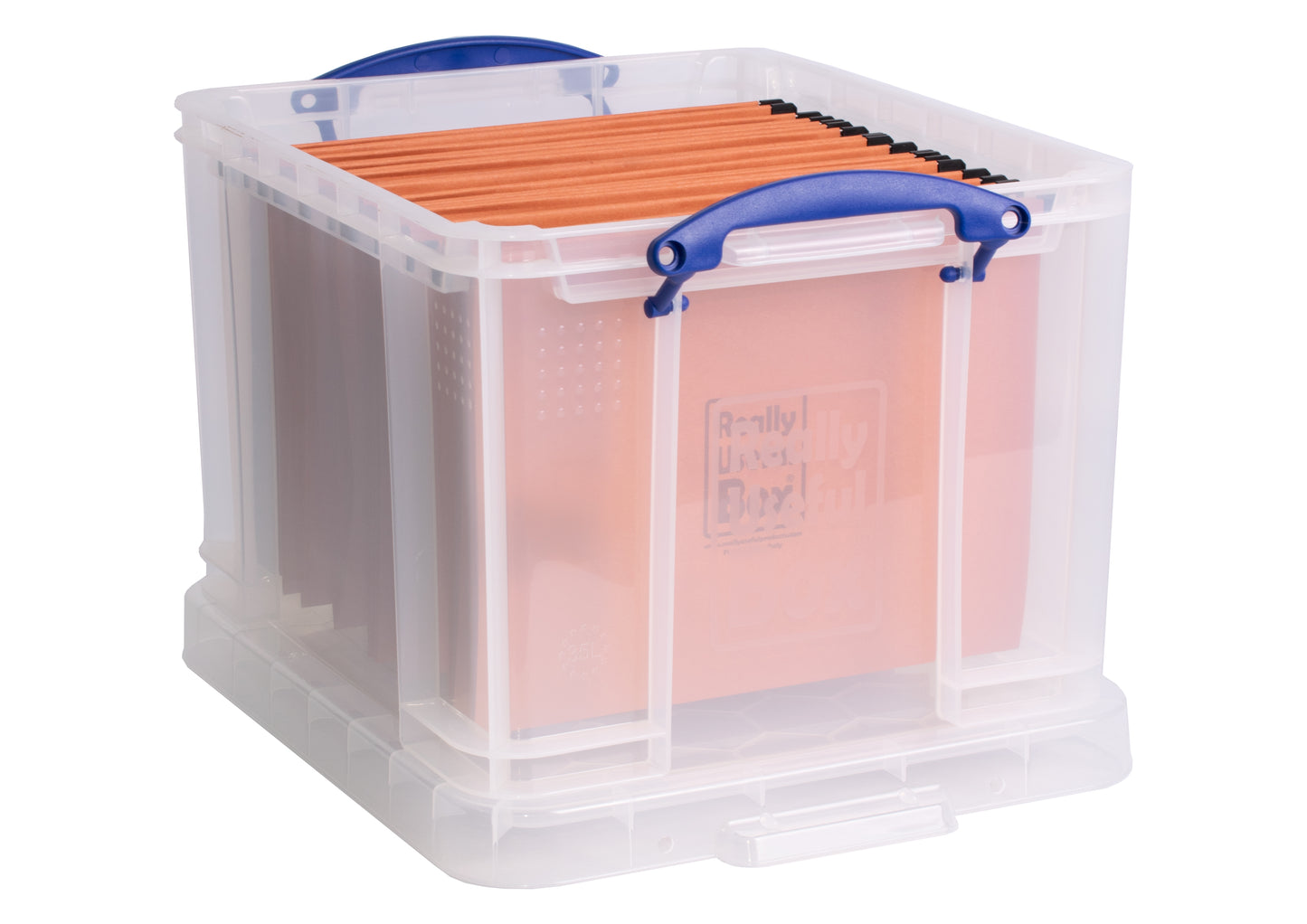 35 Litre Clear Box with 10 x A4 Suspension Files Included