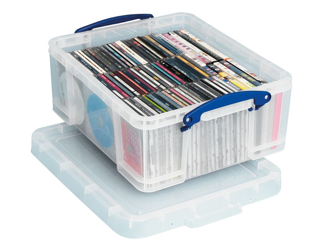 Box 18 18 Litre Clear Really Useful Box – Really Useful Boxes Australia