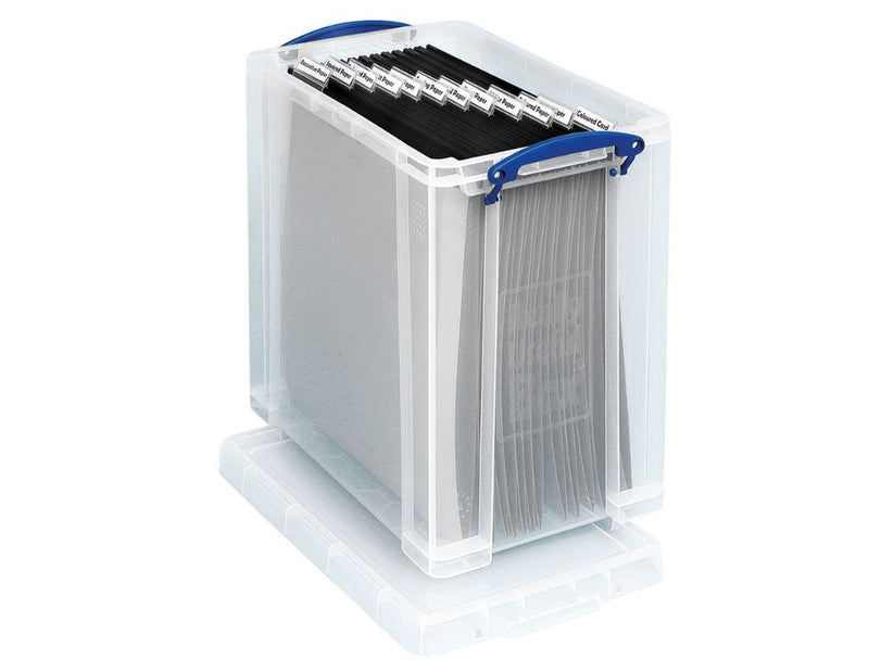 25 Litre Clear Really Useful Box (box only) – Really Useful Boxes Australia