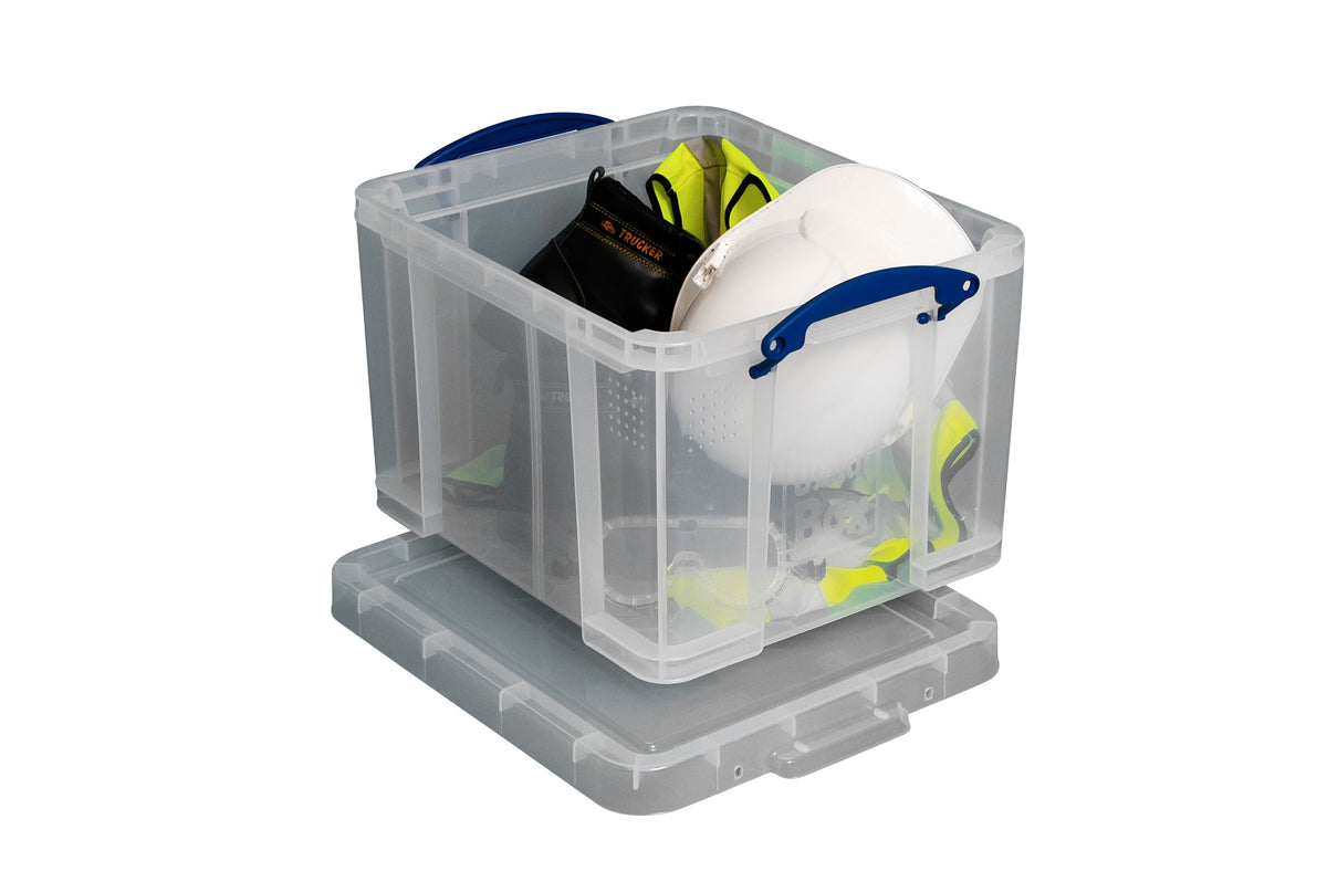 35 Litre Clear Really Useful Box – Really Useful Boxes Australia