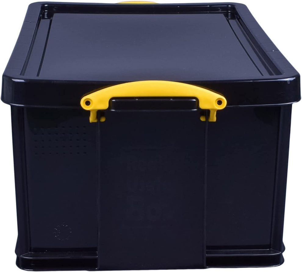 48 Litre Extra Strong Really Useful Box (Black) – Really Useful Boxes ...