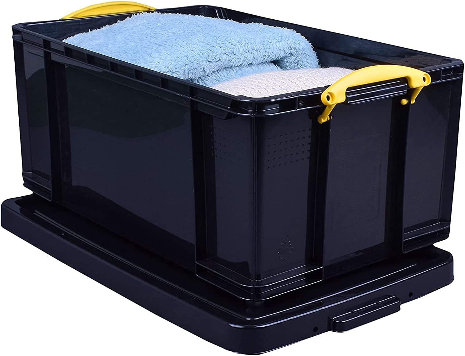 64 Litre Extra Strong Really Useful Box (Black) – Really Useful Boxes ...