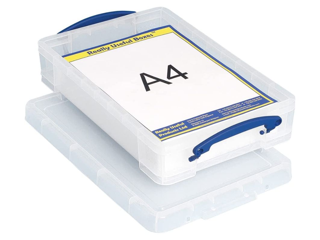 4 Litre Clear Box Really Useful Boxes Australia