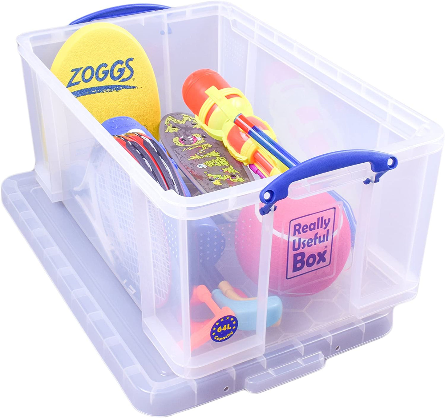64 Litre Clear Box